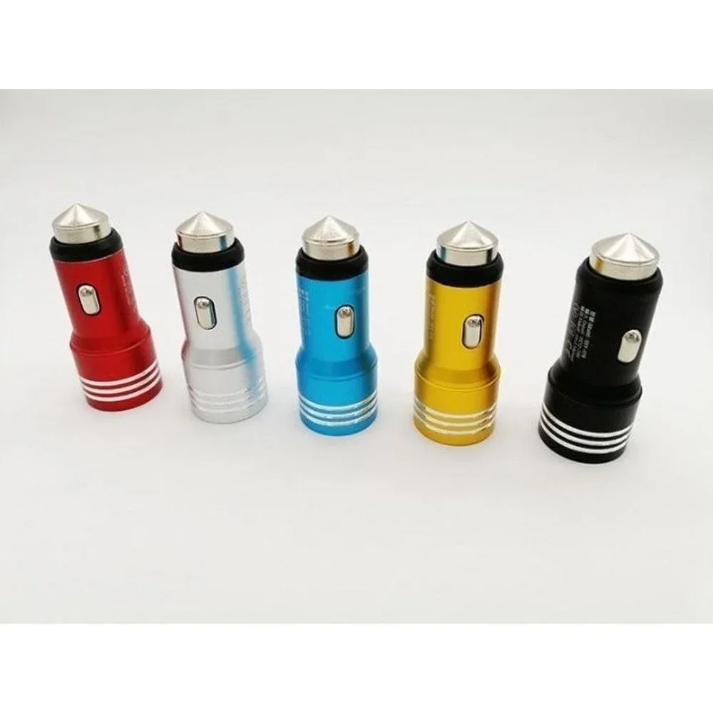 Wholesale Lot of 5 Dual Port Aluminum Car Chargers